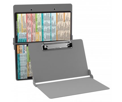 WhiteCoat Clipboard® - Silver Diagnostic Sonography Edition